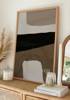 Tablou înramat „Earthy Abstractions” de Little Dean