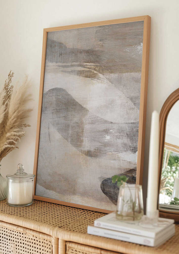 Tablou înramat „Layers 1” de Dan Hobday