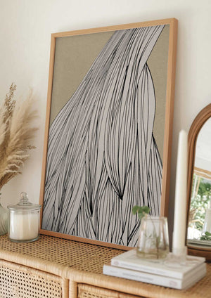 Tablou înramat „Home Set No3” de Dan Hobday