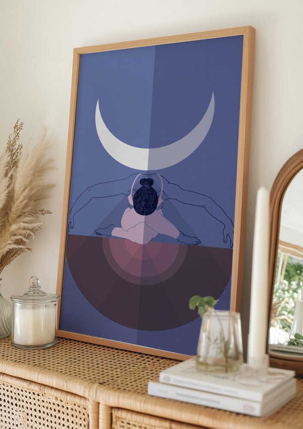 Tablou înramat „Winter Solstice” de Amanda Leon