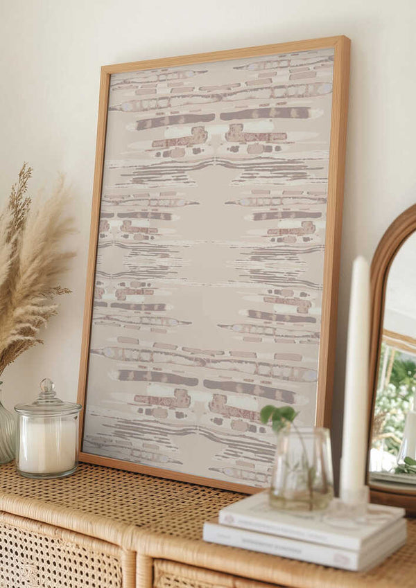 Tablou înramat „Tone on Tone III” de Gemma Bardot