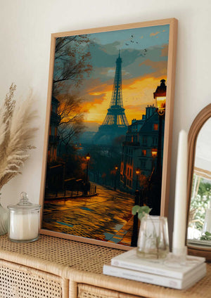 Tablou înramat „Welcome to Paris” de Taudalpoi