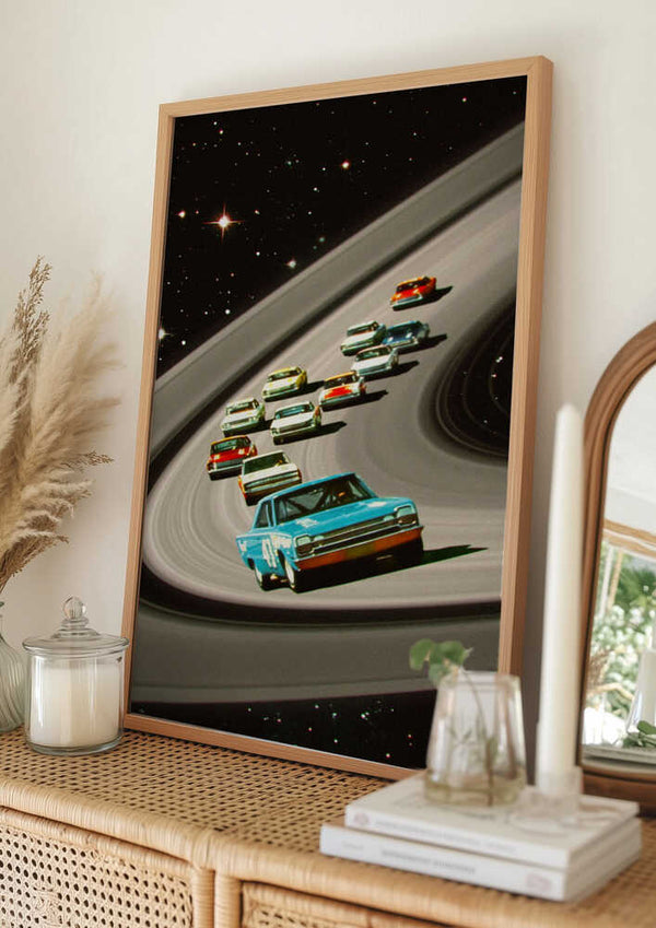 Tablou înramat „Saturn Grand Prix” de Taudalpoi