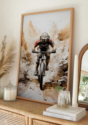 Tablou înramat „Sport Cycler 2” de Justyna Jaszke