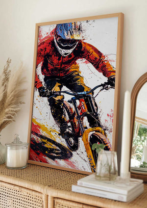 Tablou înramat „Sport Cycler 5” de Justyna Jaszke