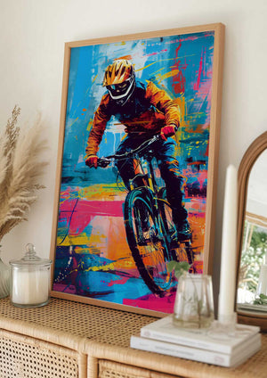 Tablou înramat „Sport Cycler 6” de Justyna Jaszke