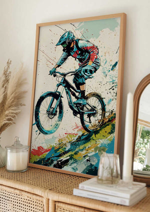 Tablou înramat „Sport Cycler 11” de Justyna Jaszke