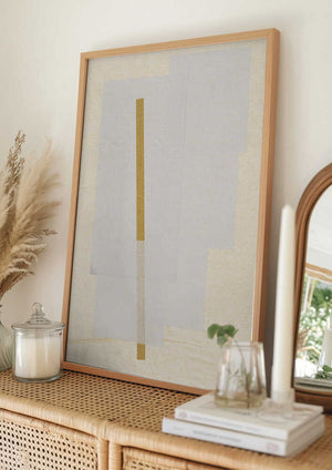 Tablou înramat „Golden Balance” de THE MIUUS STUDIO