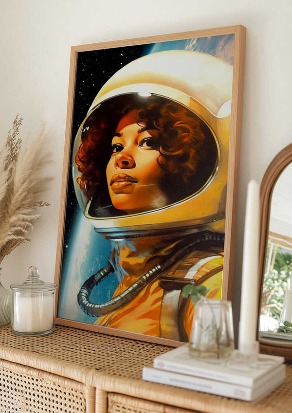 Tablou înramat „Astronaut Poster 2” de Taudalpoi