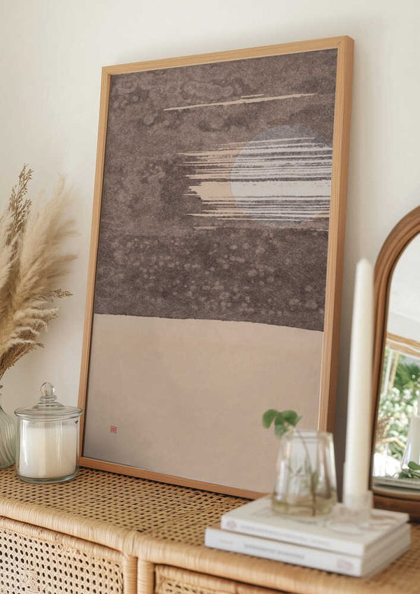 Tablou înramat „Study N°4 | At the Seaside” de Thoth Adan