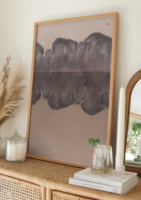 Tablou înramat „Study N°5 | Grundlsee” de Thoth Adan