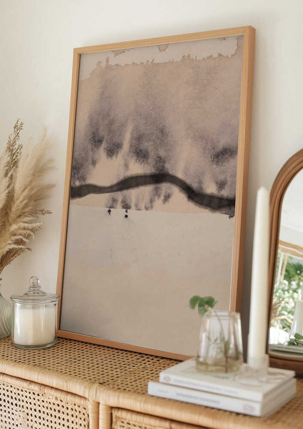 Tablou înramat „Study N°11 | Silent Process” de Thoth Adan