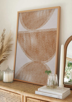 Tablou înramat „Halved Reflection” de THE MIUUS STUDIO