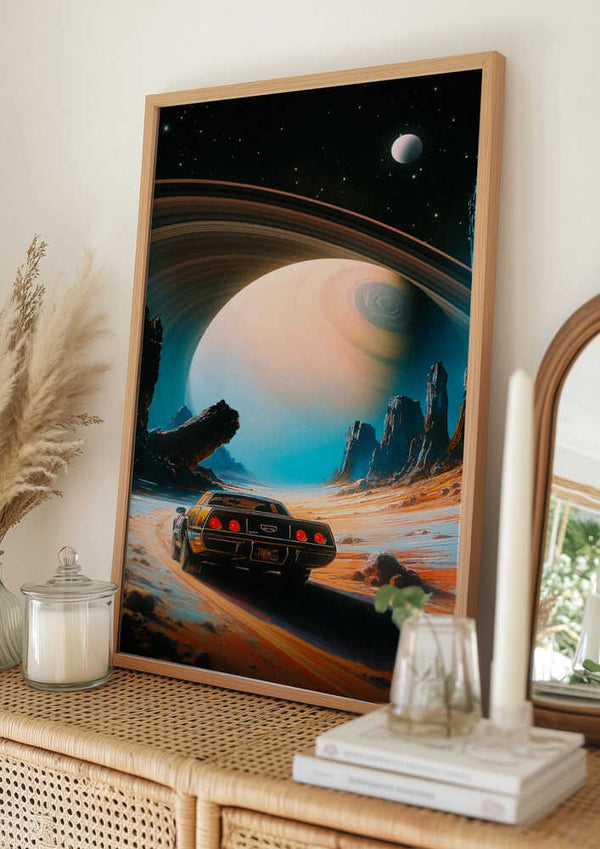Tablou înramat „Ultimate Space Racer” de Taudalpoi