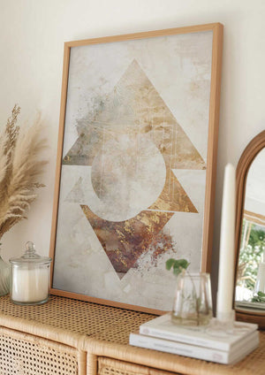 Tablou înramat „Geometric Illustration 01” de Rafal Kulik