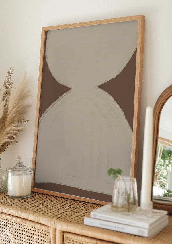 Tablou înramat „Eternal Hourglass” de THE MIUUS STUDIO