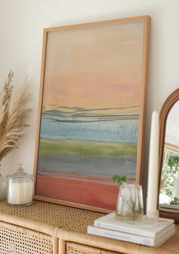 Tablou înramat „Find Your Way 3” de Bronwyn Baker