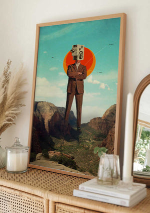 Tablou înramat „Video404 by Frank Moth” de Frank Moth