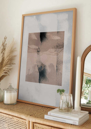 Tablou înramat „Abstract Brush Strokes 17x” de Mareike Böhmer