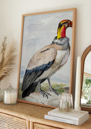 Tablou înramat „Stone Curlew” de Aert Schouman