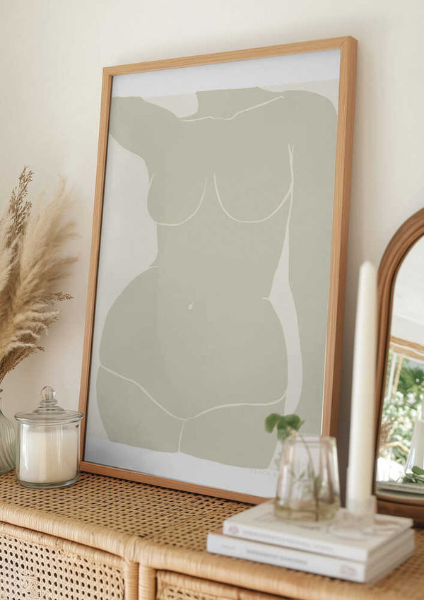 Tablou înramat „P&c Figure#5 Copy 2” de Jenny Liz Rome