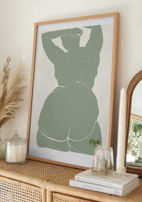 Tablou înramat „P&c Figure#4 Copy 2” de Jenny Liz Rome