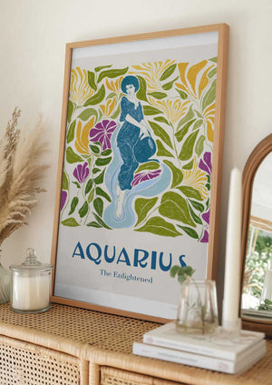 Tablou înramat „Jlr Aquarius Copy” de Jenny Liz Rome