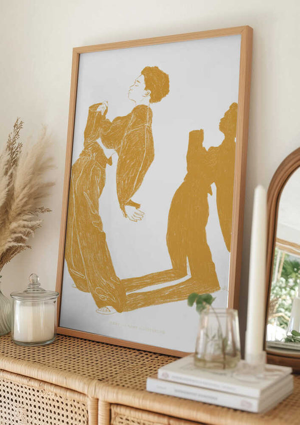 Tablou înramat „Jlr Dancing5 Copy” de Jenny Liz Rome