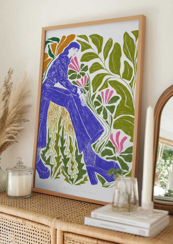 Tablou înramat „Jlr Rosealie Copy” de Jenny Liz Rome