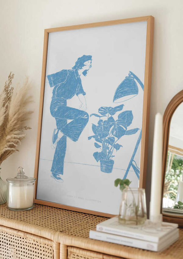 Tablou înramat „Jlr Dancing4 Copy” de Jenny Liz Rome