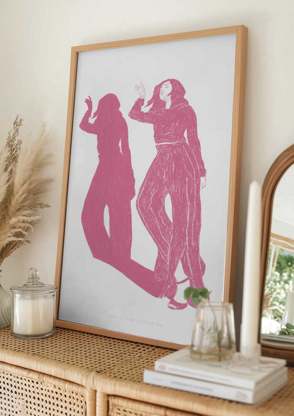 Tablou înramat „Jlr Dancing7 Copy” de Jenny Liz Rome