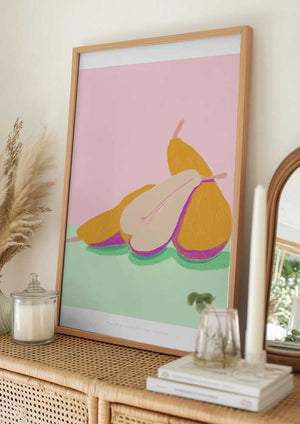 Tablou înramat „Pandc Pears Copy” de Jenny Liz Rome
