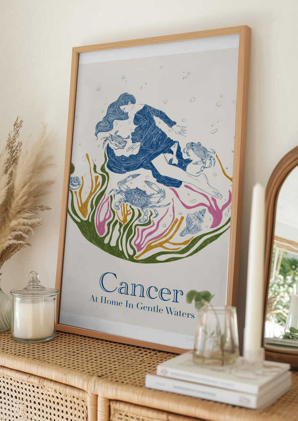 Tablou înramat „Jlr Cancer Copy” de Jenny Liz Rome