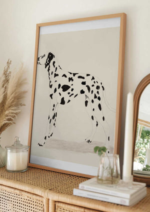 Tablou înramat „Pandc Dalmation” de Jenny Liz Rome