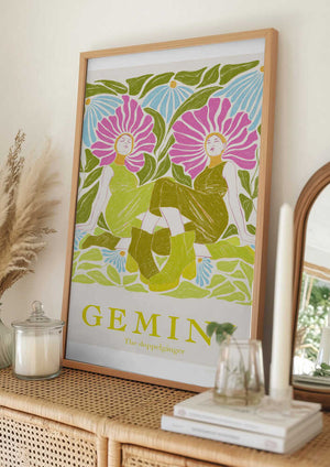 Tablou înramat „Jlr Gemini” de Jenny Liz Rome