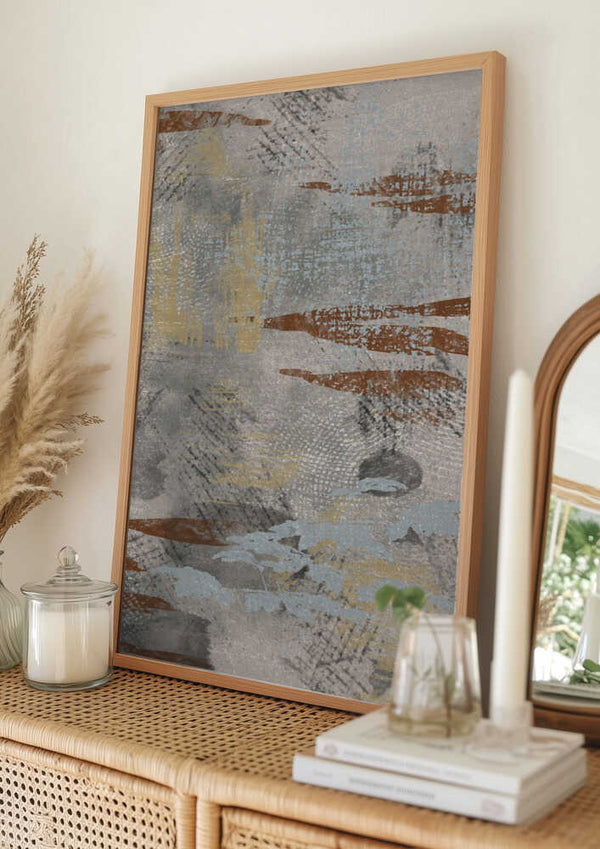 Tablou înramat „Nebulous Patterns” de Imaginative