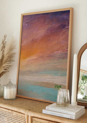 Tablou înramat „Colorful Sky Hues” de Alpenglow Workshop