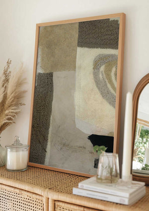 Tablou înramat „Overlay Abstract” de Dan Hobday