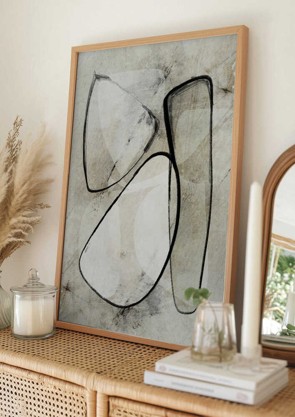 Tablou înramat „Waiting” de Dan Hobday