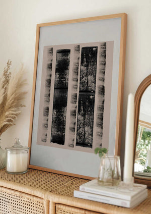 Tablou înramat „Monochrome Lines” de THE MIUUS STUDIO