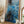 Tablou înramat „Denim Floral 2” de Sally Ann Moss