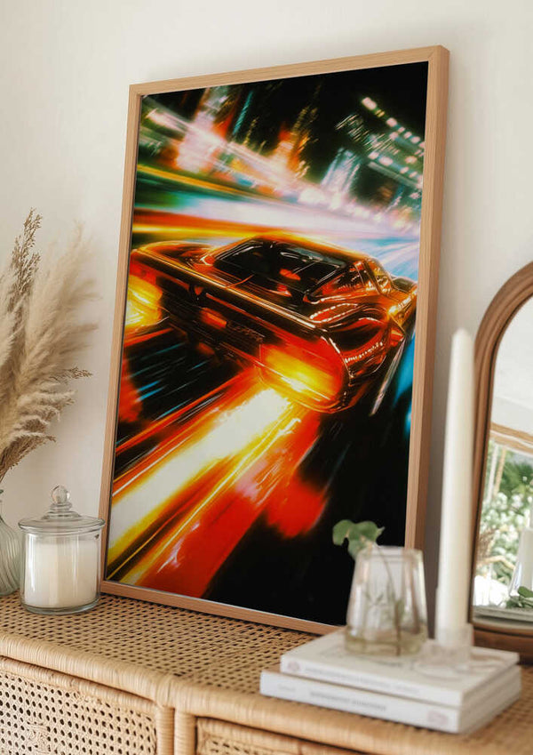 Tablou înramat „Street Racers” de Taudalpoi