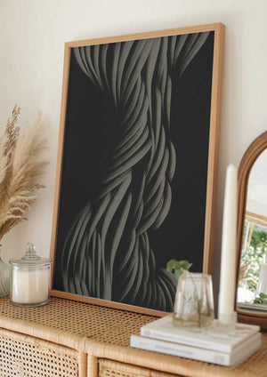 Tablou înramat „Twine” de Dan Hobday