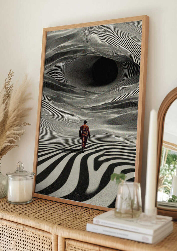 Tablou înramat „Op Art Journey” de Taudalpoi