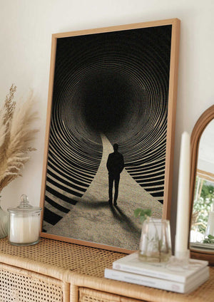 Tablou înramat „Opart Tunnel” de Taudalpoi