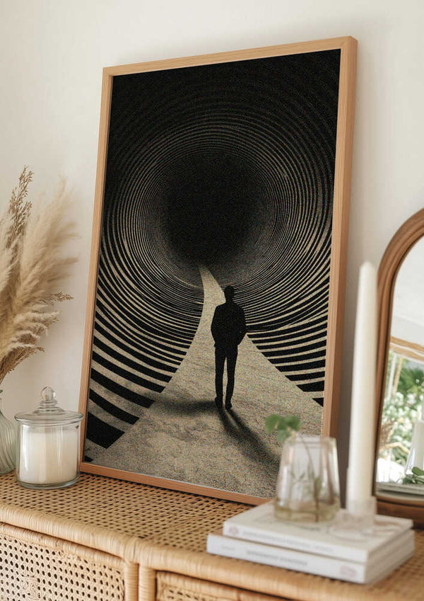 Tablou înramat „Opart Tunnel” de Taudalpoi