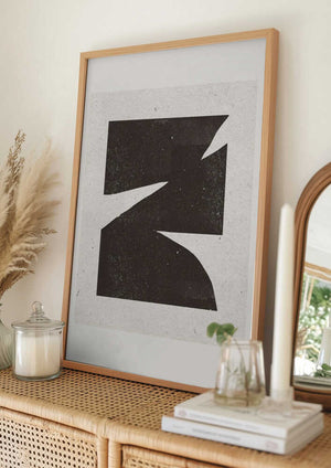 Tablou înramat „Fragmented Shape” de THE MIUUS STUDIO