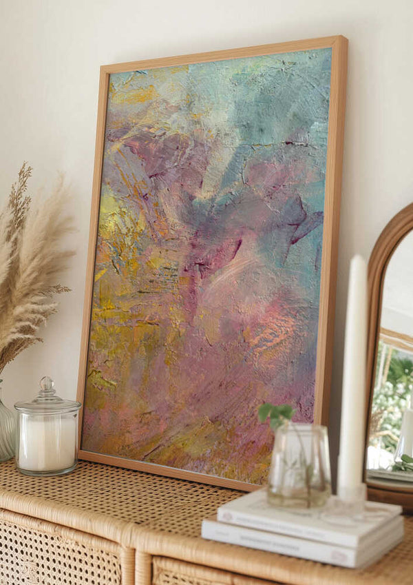 Tablou înramat „Pastel Pink Dreams” de Dorothy Fagan