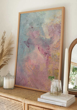 Tablou înramat „Dreamy Pastel Hues” de Dorothy Fagan