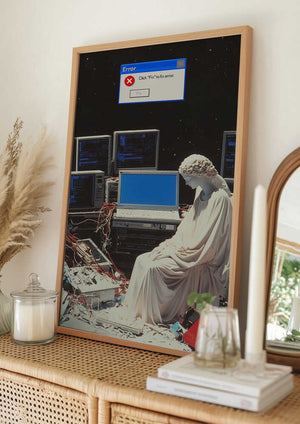 Tablou înramat „System Error” de Dikhotomy